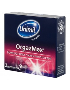 UNIMIL BOX 3 ORGAZMAX - Prezerwatywy klasyczne - 1