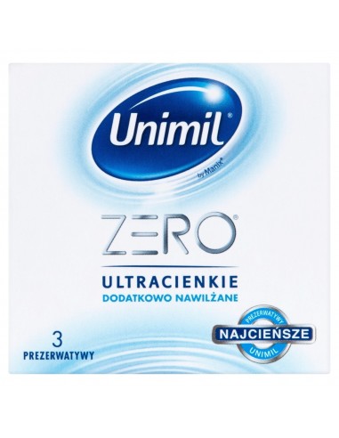 Unimil Zero BOX 3 - Prezerwatywy klasyczne - 2