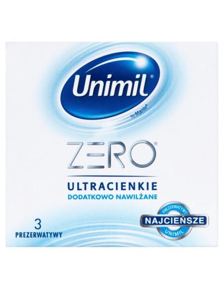 Unimil Zero BOX 3 - Prezerwatywy klasyczne - 2