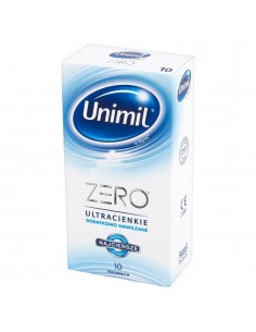 Unimil Zero BOX 10 - Prezerwatywy klasyczne - 1