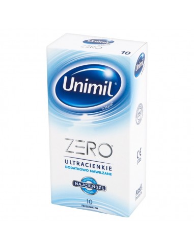 Unimil Zero BOX 10 - Prezerwatywy klasyczne - 1