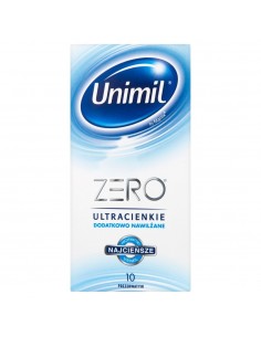 Unimil Zero BOX 10 - Prezerwatywy klasyczne - 1 2