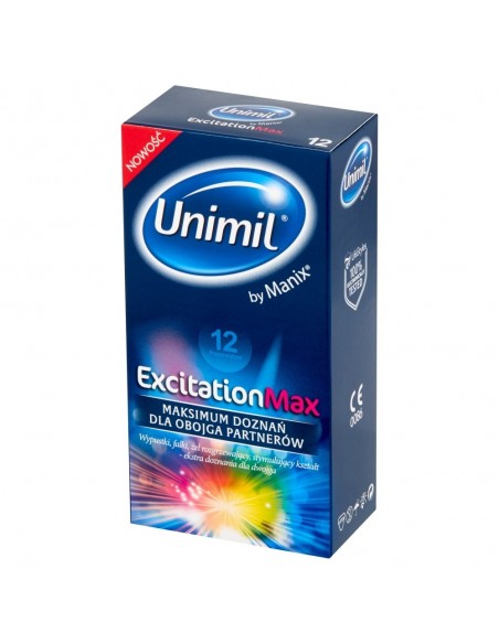 UNIMIL EXCITATION MAX 12 - Prezerwatywy klasyczne - 1