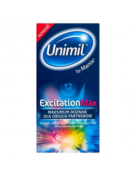 UNIMIL EXCITATION MAX 12 - Prezerwatywy klasyczne - 2