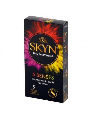 UnImil SKYN 5 Senses - Prezerwatywy klasyczne - 1