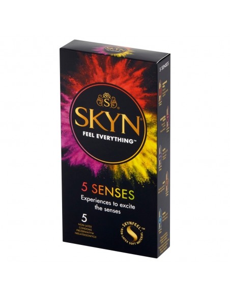 UnImil SKYN 5 Senses - Prezerwatywy klasyczne - 1