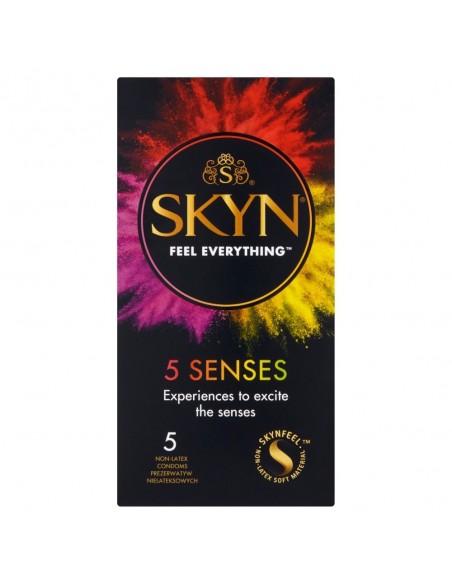 UnImil SKYN 5 Senses - Prezerwatywy klasyczne - 2