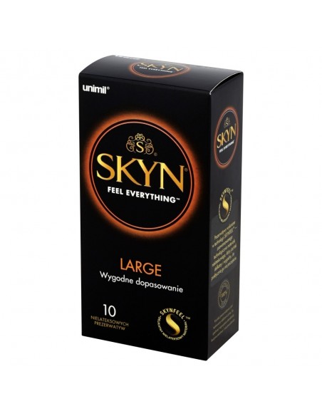 UNIMIL SKYN BOX 10 LARGE - Prezerwatywy klasyczne - 1