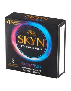 UNIMIL_Skyn Excitation nielateksowe prezerwatywy 3 - Prezerwatywy klasyczne - 1