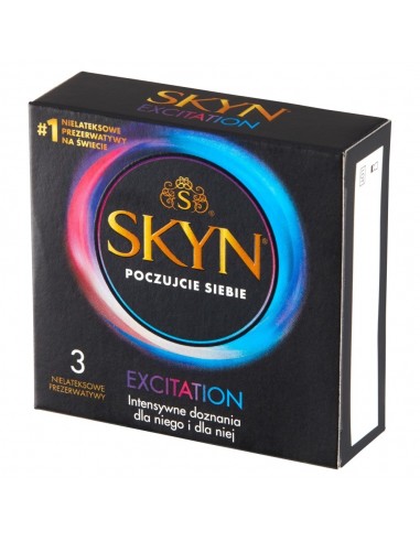 UNIMIL_Skyn Excitation nielateksowe prezerwatywy 3 - Prezerwatywy klasyczne - 1