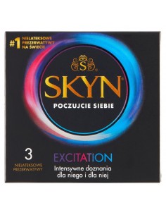 UNIMIL_Skyn Excitation nielateksowe prezerwatywy 3 - Prezerwatywy klasyczne - 1 2