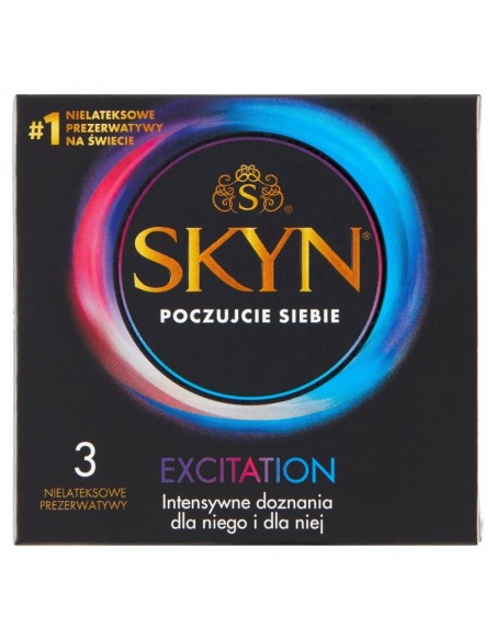 UNIMIL_Skyn Excitation nielateksowe prezerwatywy 3 - Prezerwatywy klasyczne - 2