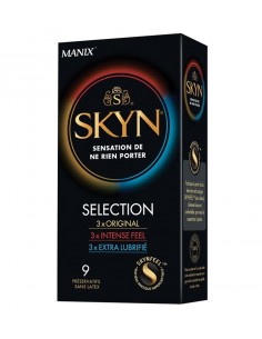 SET SKYN SELECTION 3x Original + 3x Intense Feel + 3x Extra Lubrifie - Prezerwatywy klasyczne - 1