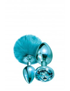 NIXIE METAL BUTT PLUG SET POM BLUE - Zestawy Korków Analnych - 1 2