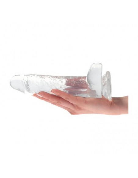Dildo Clear Passion Large - Dilda żelowe - 3