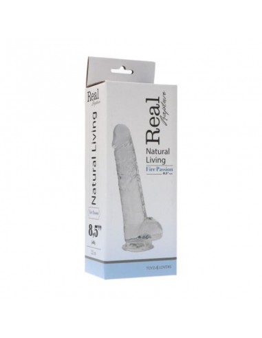 Dildo Clear Passion Large - Dilda żelowe - 4