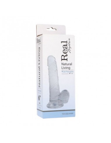 Dildo Clear Sensation Large - Dilda żelowe - 4