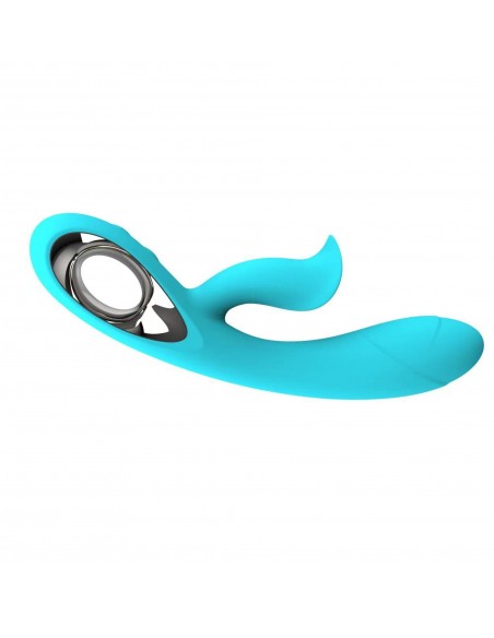 Wibrator Króliczek Daro,12 Funkcji, Usb Niebieski - Wibratory Króliczki - 5