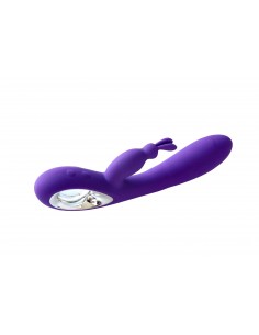 Wibrator Króliczek Bella,36 Funkcji, Usb Purple - Wibratory Króliczki - 1 2