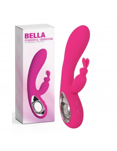 Wibrator Króliczek Bella,36 Funkcji, Usb Purple - Wibratory Króliczki - 3