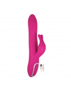 Wibrator Króliczek Isabella, 5 Funkcji, Usb Pink - Wibratory Króliczki - 1