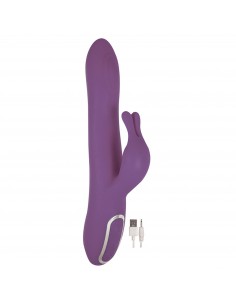 Wibrator Króliczek Isabella,5 Funkcji, Usb Purple - Wibratory Króliczki - 1