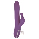 Wibrator królik Isabella – 5 funkcji wibracji, silikon medyczny, ok. 20 cm - 1