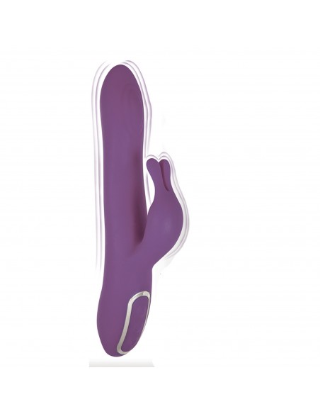 Wibrator Króliczek Isabella,5 Funkcji, Usb Purple - Wibratory Króliczki - 2