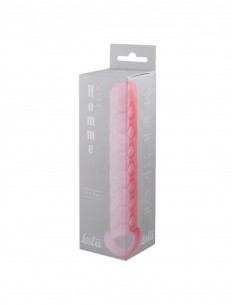 Penis sleeve Homme Long Pink for 11-15cm - Przedłużki i nakładki na penisa - 1 2