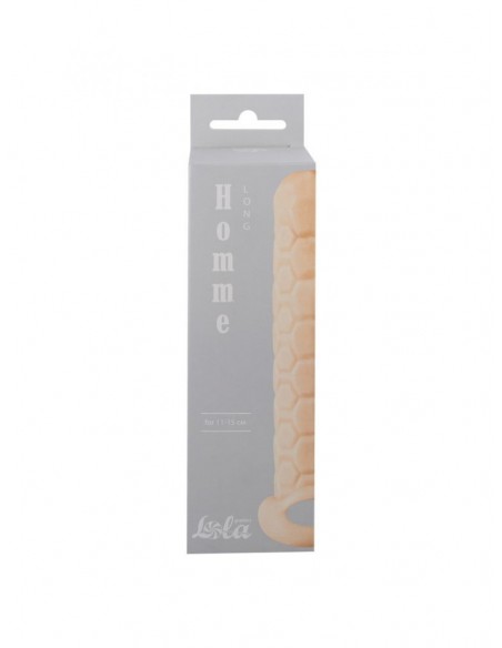 Penis sleeve Homme Long Flesh for 11-15cm - Przedłużki i nakładki na penisa - 1