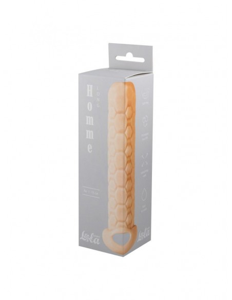 Penis sleeve Homme Long Flesh for 11-15cm - Przedłużki i nakładki na penisa - 2