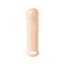 Nakładka na penisa Homme Long TPE 15,5 cm z pierścieniem mocującym - 3