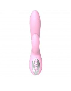 Wibrator Króliczek Joker Heating Double Vibrating Massage Stick -Pink - Wibratory Króliczki - 1