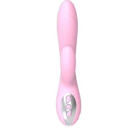 Wibrator królik Joker Heating Double z podwójną stymulacją i funkcją grzania, 20 cm - 1