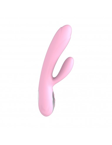 Wibrator Króliczek Joker Heating Double Vibrating Massage Stick -Pink - Wibratory Króliczki - 3