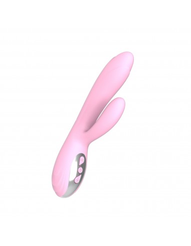 Wibrator Króliczek Joker Heating Double Vibrating Massage Stick -Pink - Wibratory Króliczki - 4