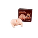 Masturbator Pussy & Ass 04 – dwukanałowy, manualny, realistyczny, 30 cm - 3