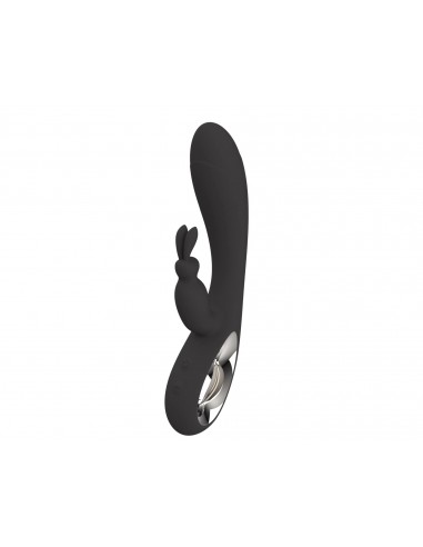 Wibrator Króliczek Bella,36 Funkcji, Usb Black - Wibratory Króliczki - 5