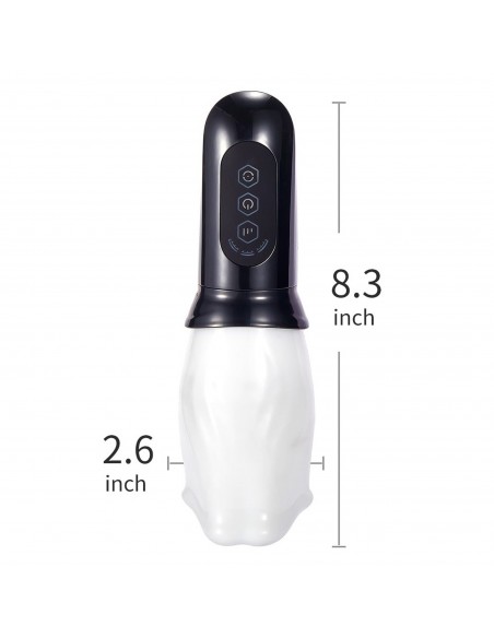 Head Rotating Stimulating Masturbator - Masturbatory i Sztuczne pochwy - 5