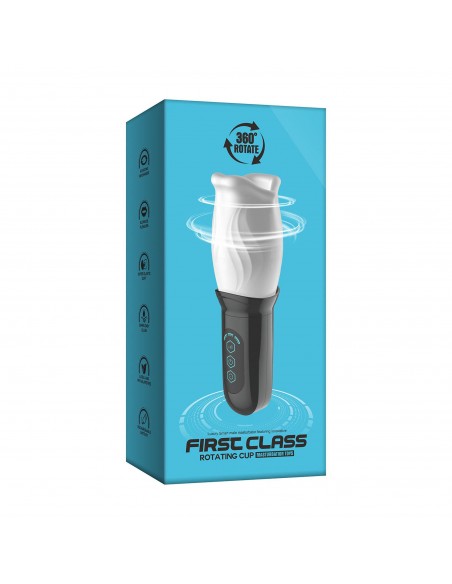 Head Rotating Stimulating Masturbator - Masturbatory i Sztuczne pochwy - 6