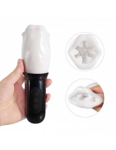 Head Rotating Stimulating Masturbator - Masturbatory i Sztuczne pochwy - 10