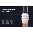 Masażer obrotowy Head Rotating - automatyczny masturbator dla mężczyzn, TPE, 4 tryby obrotu, 3 prędkości, zasilanie USB - 15