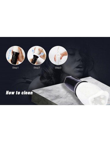 Head Rotating Stimulating Masturbator - Masturbatory i Sztuczne pochwy - 16