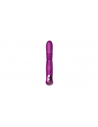 Deluxe Twirling Vibrating Thruster PURPLE - Wibratory Punktu G - 5