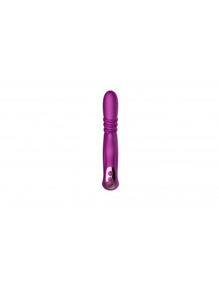 Deluxe Twirling Vibrating Thruster PURPLE - Wibratory Punktu G - 5