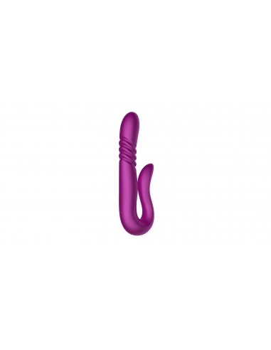 Deluxe Twirling Vibrating Thruster PURPLE - Wibratory Punktu G - 6