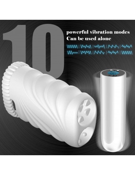 Soft Vibratingbullet Stroker - Masturbatory i Sztuczne pochwy - 11