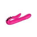 Stymulator Erotyczny Deluxe Twirling Thruster Czerwony - 3