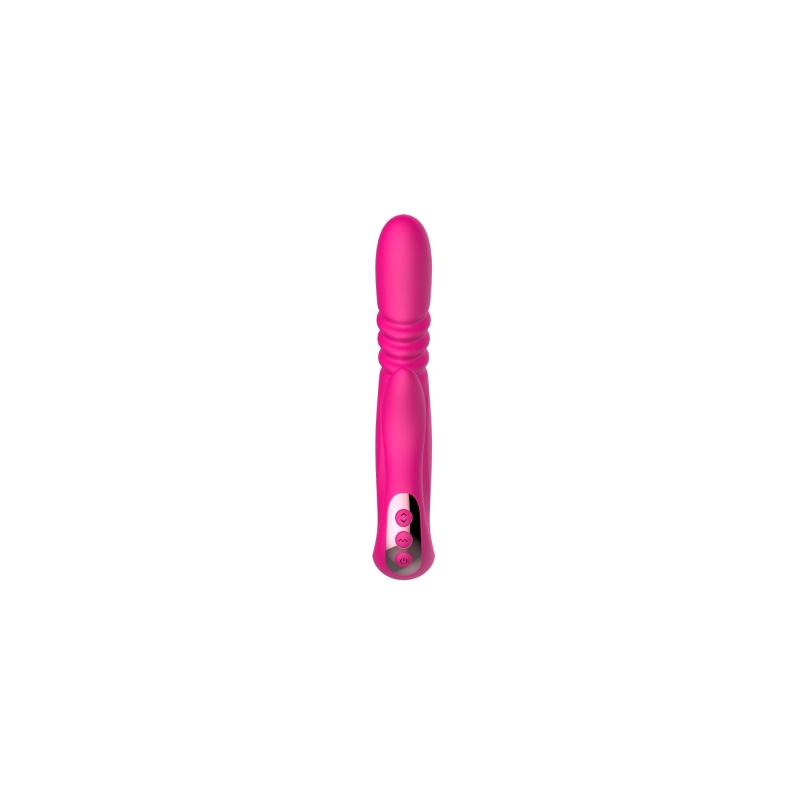 Stymulator Erotyczny Deluxe Twirling Thruster Czerwony - 6