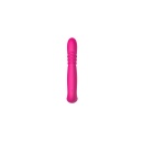 Wibrator-penetrator Deluxe Twirling Vibrating Thruster RED z rotującą główką, funkcją grzania i dwoma silnikami wibracyjnymi - 8